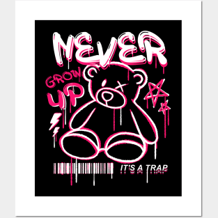 Never Grow Up Posters and Art